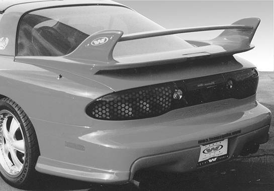 VIS Racing - 1993-2002 Pontiac Trans Am Commando Style Wing W/ Hole For Factory Light
