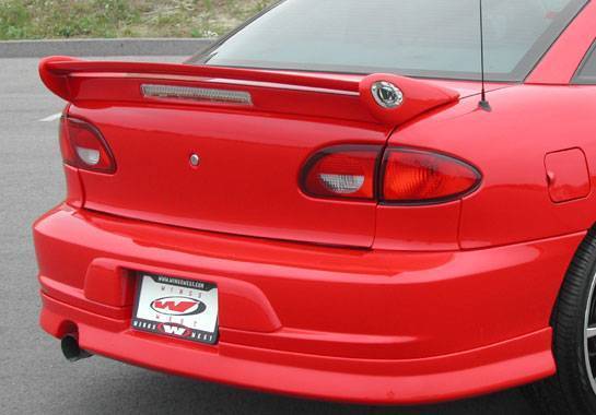 VIS Racing - 1995-2003 Chevrolet Cavalier 2/4Dr Mini-Me Commando Wing With Light