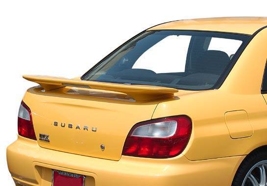 VIS Racing - 2002-2007 Subaru Wrx Factory Style Wing With Light