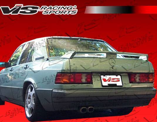 VIS Racing - 1986-1995 Mercedes E Class W124 4Dr Euro Tech Spoiler
