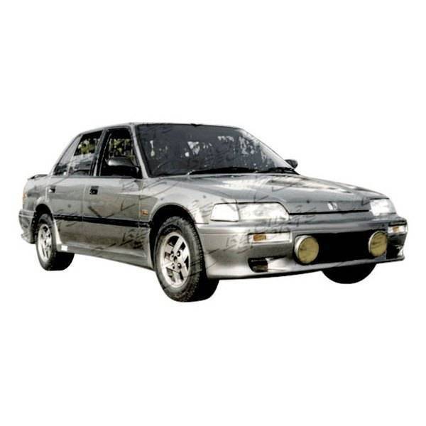 VIS Racing - 1988-1991 Honda Civic 4Dr Techno R Front Bumper