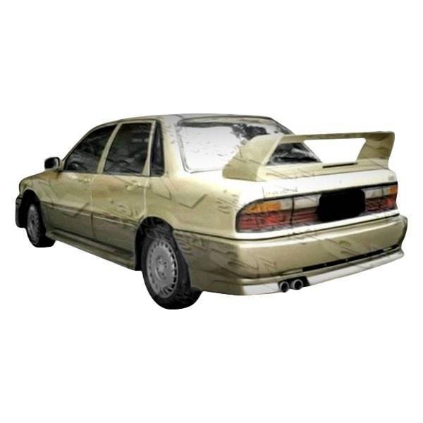 VIS Racing - 1988-1993 Mitsubishi Galant 4Dr Cyber Rear Bumper