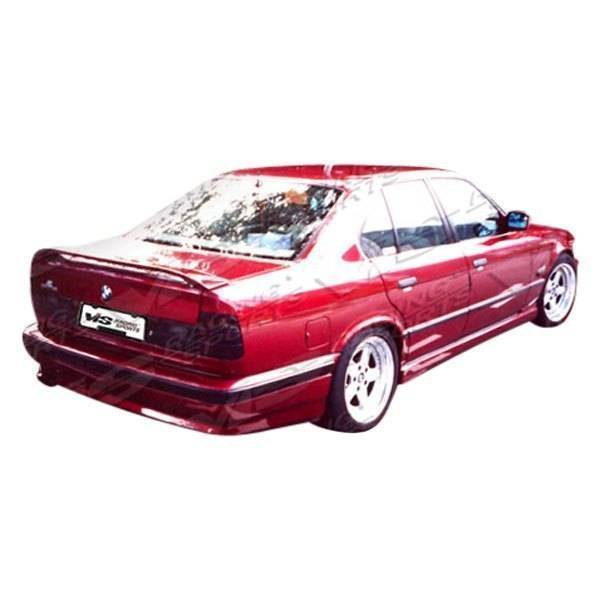 VIS Racing - 1989-1995 Bmw 5 Series E34 4Dr M Tech Rear Trunk Spoiler
