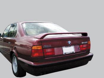 VIS Racing - 1989-1995 Bmw E34 5-Series 4Dr Factory Style Spoiler