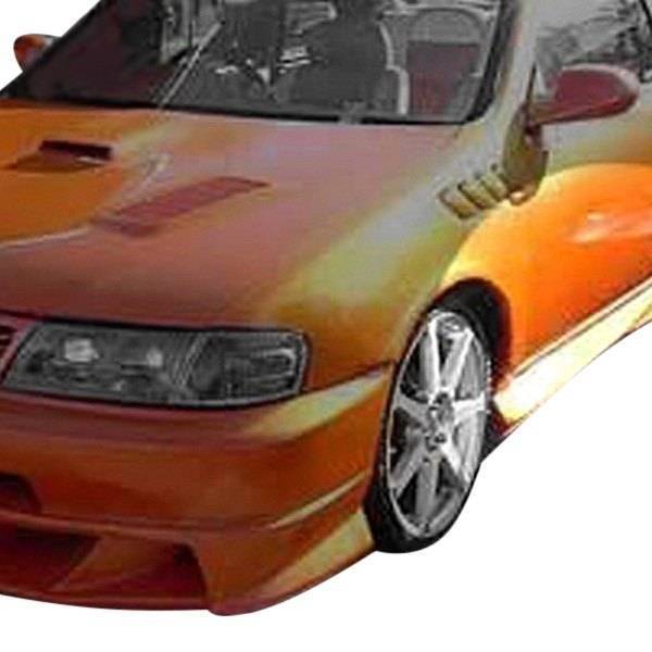 VIS Racing - 1991-1994 Nissan Sentra 4Dr Xtreme Side Skirts