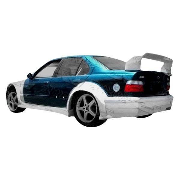 VIS Racing - 1992-1998 Bmw E36 4Dr Gt Widebody Rear Bumper