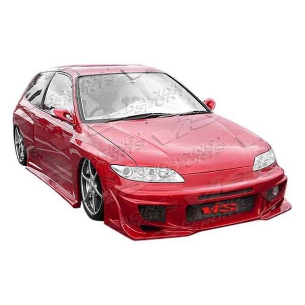 VIS Racing - 1992-1995 Honda Civic 2Dr/Hb Ballistix Type 2 Front Bumper