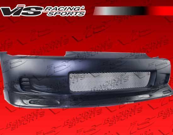 VIS Racing - 1992-1995 Honda Civic 2Dr/Hb Crow Front Bumper With Built In Carbon Lip