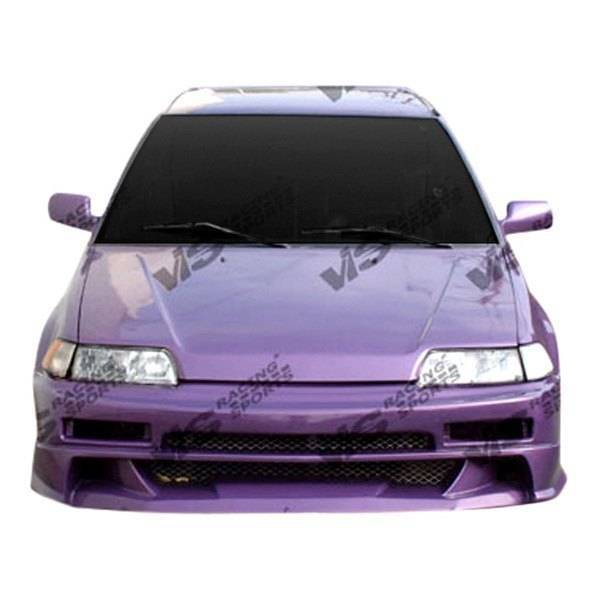 VIS Racing - 1992-1995 Honda Civic 2Dr/Hb Xtreme Front Bumper