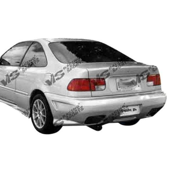 VIS Racing - 1992-1995 Honda Civic 2Dr/4Dr Kombat 1 Rear Bumper