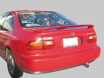 VIS Racing - 1992-1995 Honda Civic 2Dr Factory Style Spoiler