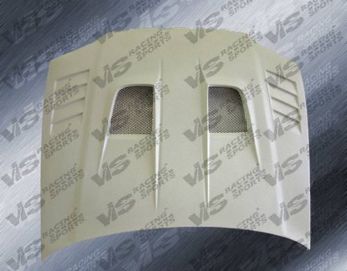 VIS Racing - 1992-1995 Honda Civic Hb/2Dr Wave Fiber Glass Hood