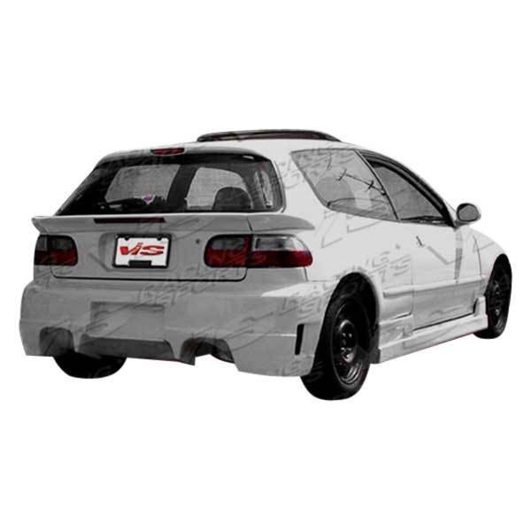 VIS Racing - 1992-1995 Honda Civic Hb 3Pc Mid Spoiler