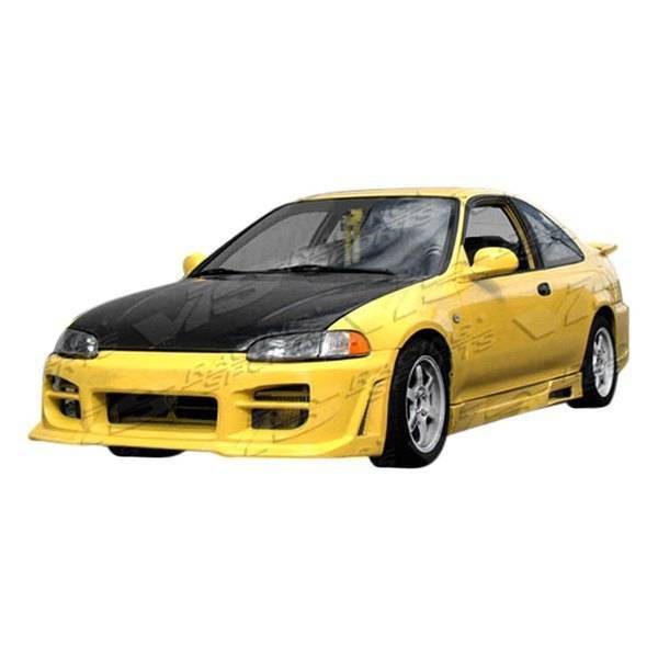 VIS Racing - 1992-1995 Honda Civic Hb Z1 Boxer Side Skirts