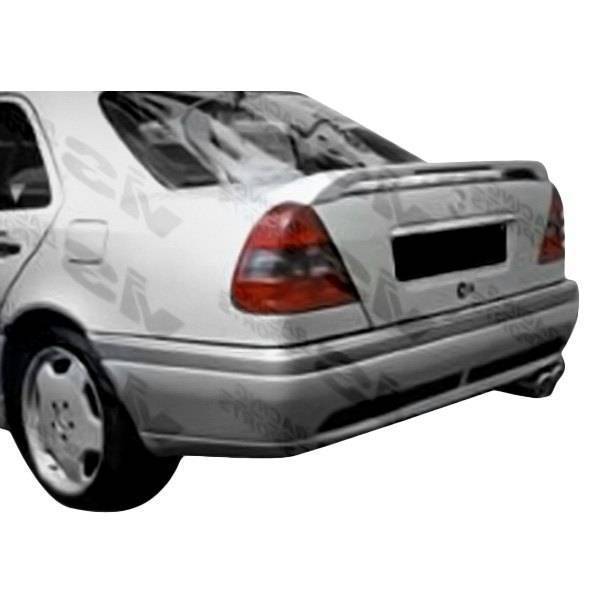 VIS Racing - 1994-2000 Mercedes C- Class W202 4Dr Laser Rear Bumper