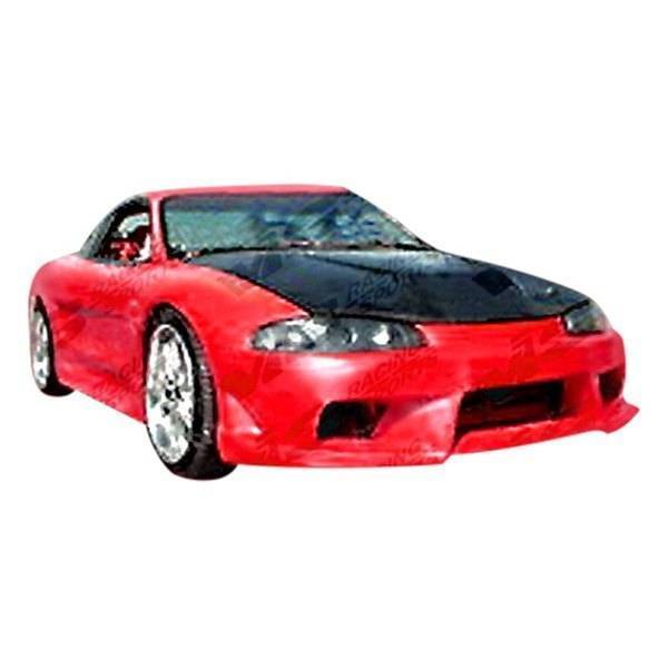 VIS Racing - 1995-1999 Mitsubishi Eclipse 2Dr At Wide Body Front Bumper