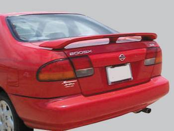 VIS Racing - 1995-1998 Nissan 200Sx 2Dr Factory Style Spoiler W/ Led