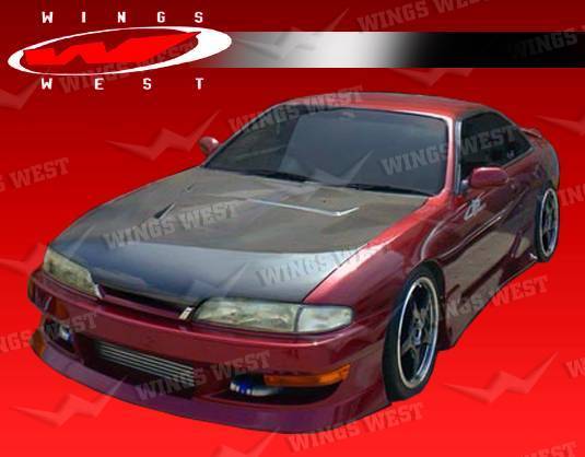 VIS Racing - 1995-1998 Nissan 240Sx 2Dr Jpc Type 1 Side Skirts