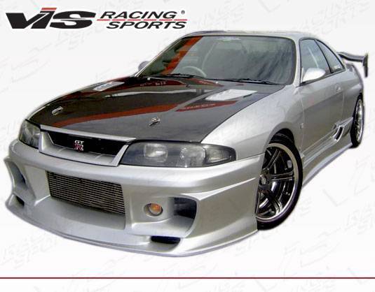 VIS Racing - 1995-1998 Nissan Skyline R33 Gtr 2Dr Demon Ver. 2 Front Bumper
