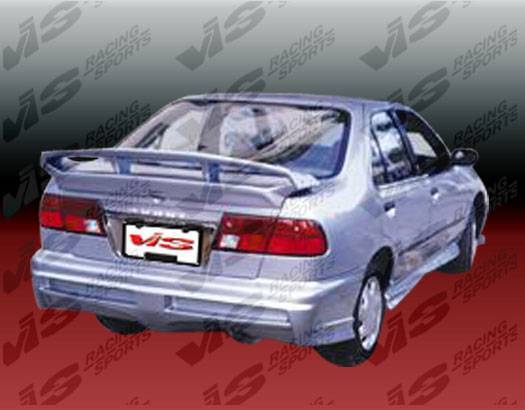 VIS Racing - 1995-1999 Nissan Sentra 4Dr Xtreme Spoiler