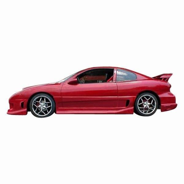 VIS Racing - 1995-2005 Pontiac Sun Fire 2Dr Striker Side Skirt