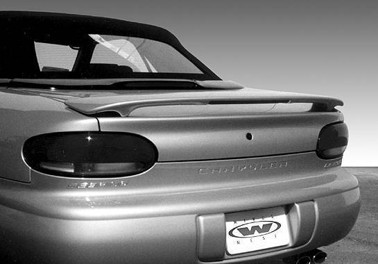 VIS Racing - 1996-2000 Chrysler Sebring Convertible Custom 2 Leg Wing With Light