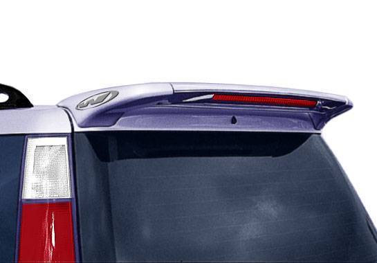 VIS Racing - 1997-2000 Honda Cr-V Factory Style Roof Spoiler Wing With Light