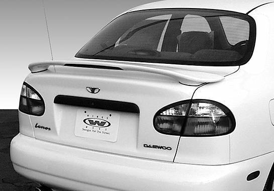 VIS Racing - 1999-2002 Daewoo Lanos Factory Style Spoiler With light