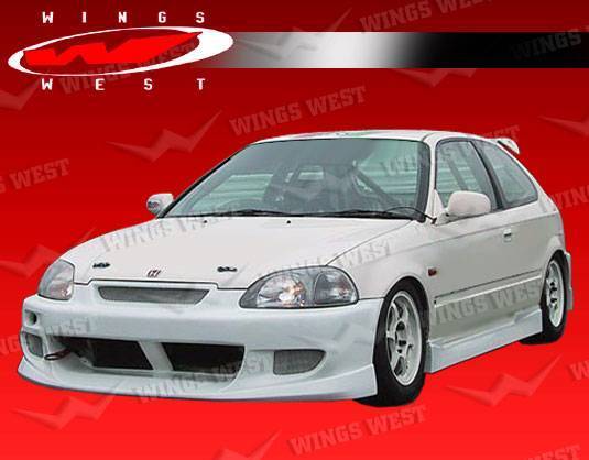 VIS Racing - 1996-1998 Honda Civic 2Dr/4Dr/Hb Jpc A Front Bumper