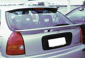 VIS Racing - 1996-2000 Honda Civic Hatchback Factory Style Spoiler No Light