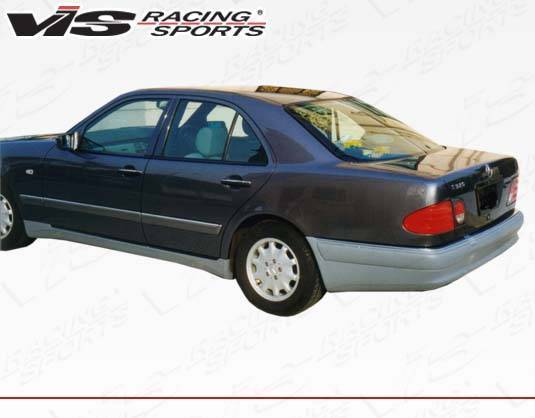 VIS Racing - 1996-1999 Mercedes E Class W210 4Dr Euro Tech Side Skirts