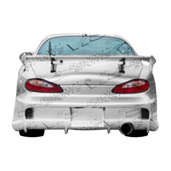 VIS Racing - 1997-1999 Hyundai Tiburon 2Dr Invader 2 Rear Bumper