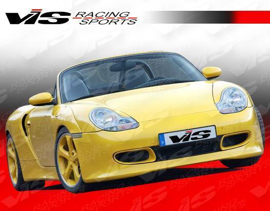 VIS Racing - 1997-2004 Porsche Boxster 986 2Dr A Tech Wide Body Front Bumper