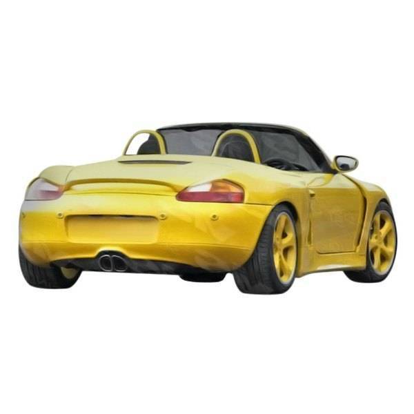 VIS Racing - 1997-2004 Porsche Boxster 986 2Dr A Tech Wide Body Rear Flares