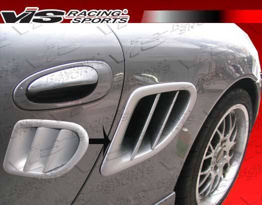 VIS Racing - 1997-2004 Porsche Boxster 986 2Dr Vtx Side Intake Scoops