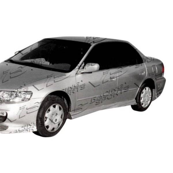 VIS Racing - 1998-2002 Honda Accord 4Dr Xtreme Side Skirts