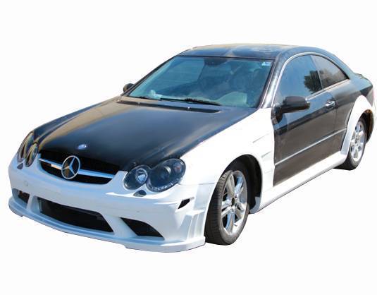 VIS Racing - 1998-2002 Mercedes Clk W208 2Dr Black Series Style Conversion Kit