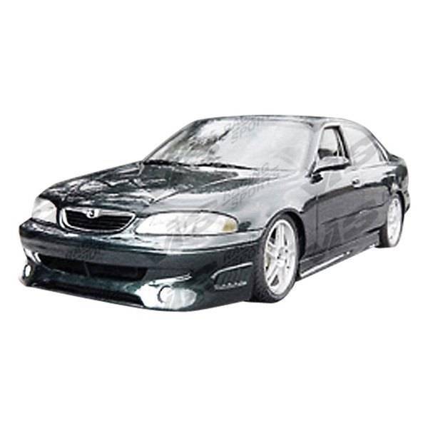 VIS Racing - 1998-2002 Mazda 626 4Dr Invader Side Skirts