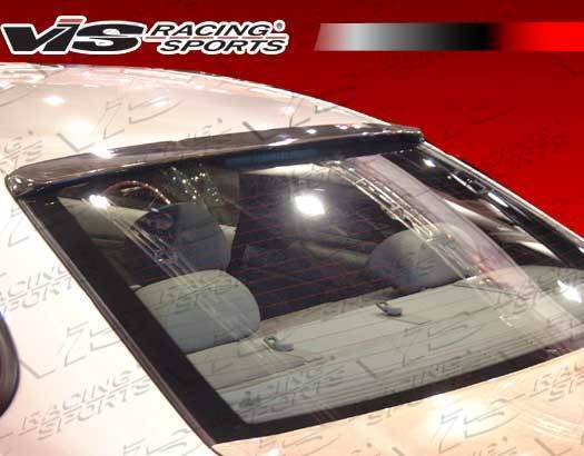 VIS Racing - 1999-2005 Bmw E46 2Dr Euro Tech Carbon Fiber Roof Spoiler