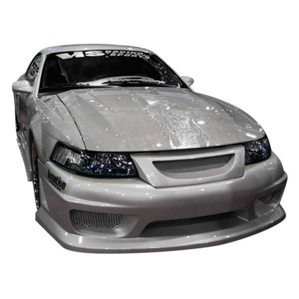 VIS Racing - 1999-2004 Ford Mustang 2Dr V Speed Front Bumper