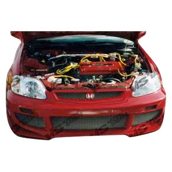 VIS Racing - 1999-2000 Honda Civic 2Dr/4Dr/Hb Avg Front Bumper