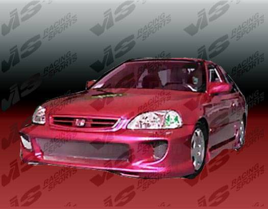 VIS Racing - 1999-2000 Honda Civic 2Dr Kombat 2 Full Kit