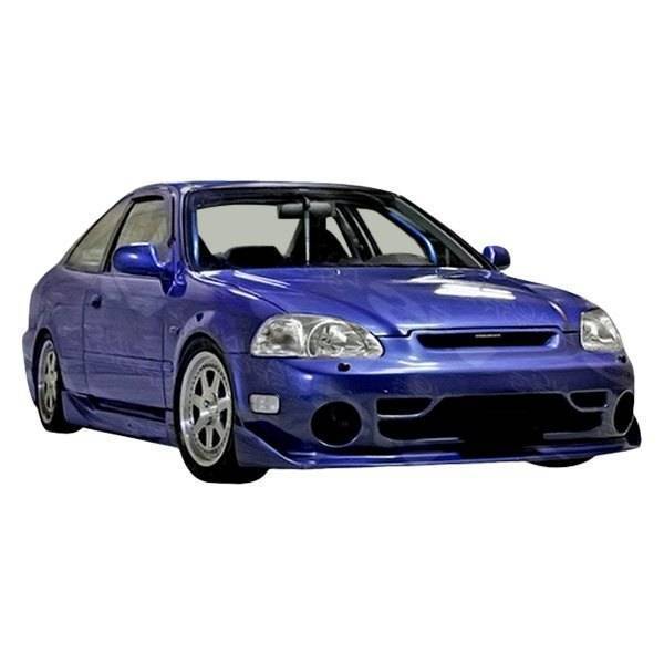 VIS Racing - 1999-2000 Honda Civic 2Dr/4Dr/Hb Techno R Front Bumper