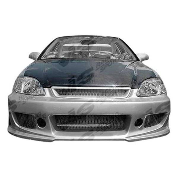 VIS Racing - 1999-2000 Honda Civic 2Dr/4Dr/Hb Tsc 3 Front Bumper