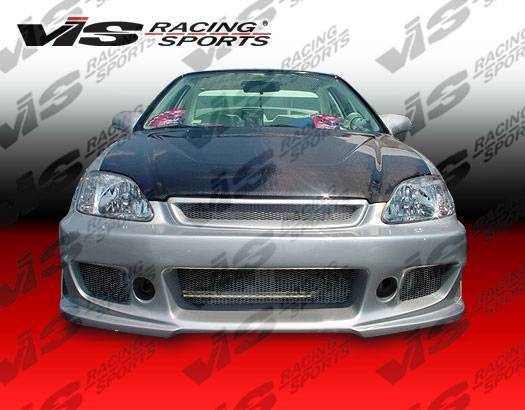 VIS Racing - 1999-2000 Honda Civic 2Dr Tsc 3 Full Kit