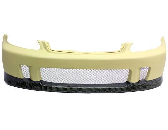 VIS Racing - 1999-2000 Honda Civic 2dr/4dr/HB Walker Front Bumper with Kevlar Lower Lip