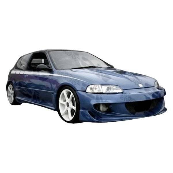 VIS Racing - 1999-2000 Honda Civic 2Dr/4Dr/Hb Xgt Front Bumper