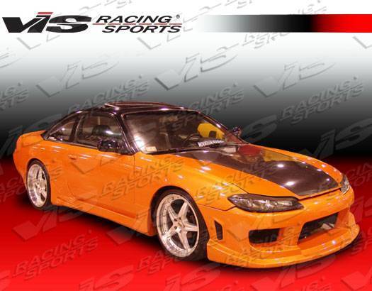 VIS Racing - 1999-2002 Nissan S15 2Dr Ballistix Side Skirts