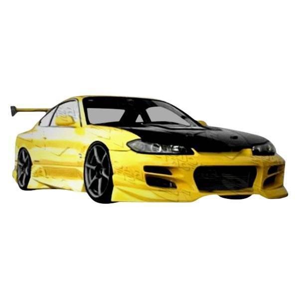 VIS Racing - 1999-2002 Nissan S15 2Dr V Spec S Front Bumper