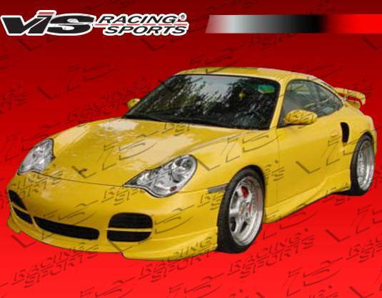 VIS Racing - 1999-2004 Porsche 996 2Dr A Tech 2 Side Skirts